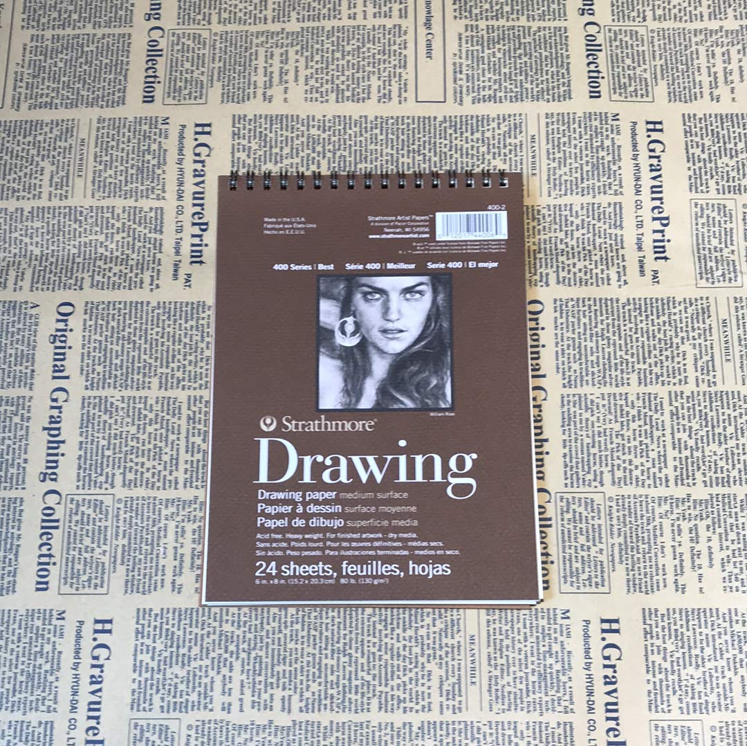 Strathmore 400-6 400 Series Smooth Drawing Pad, 12