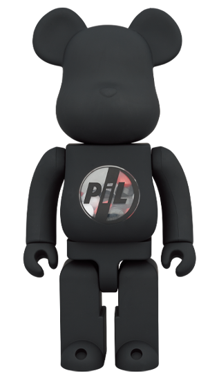 MEDICOM TOY BE@RBRICK PiL 400% Bearbrick Vinyl Art Toy - Limited Edition Collectible for Display & Home Decor