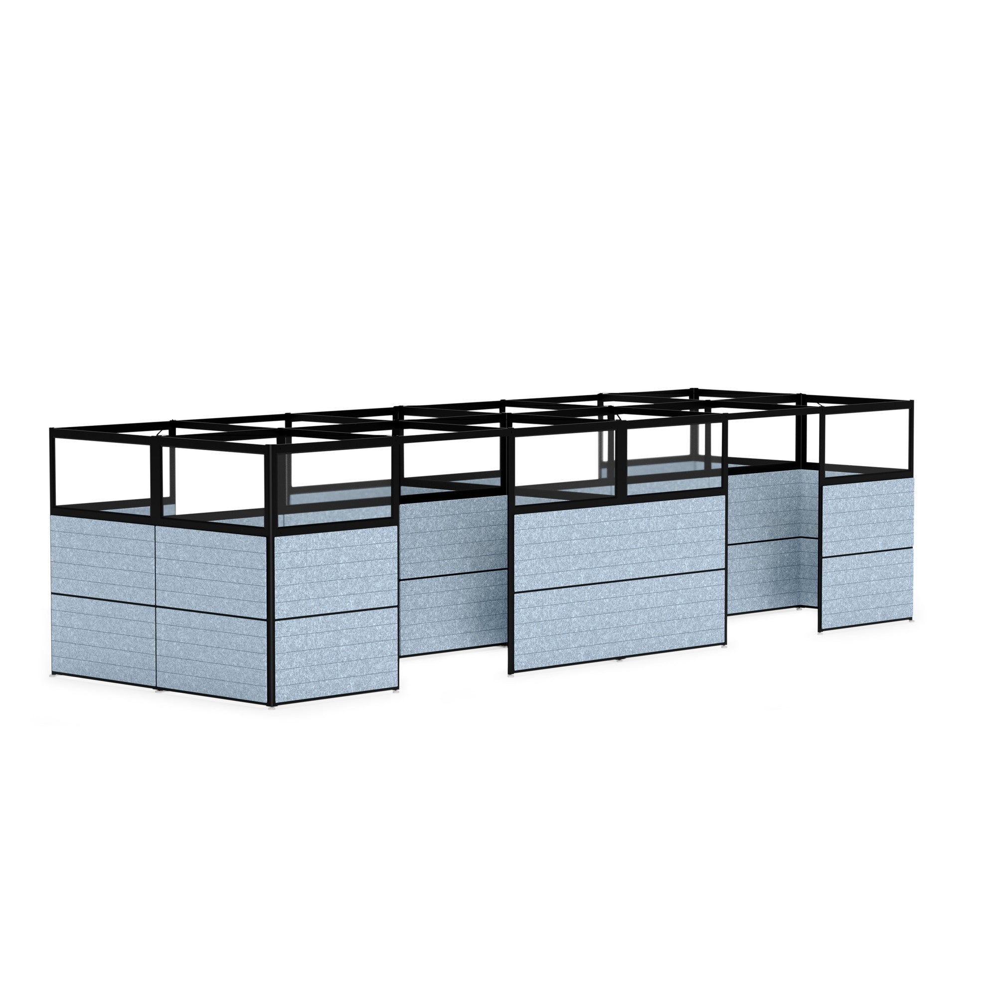 PoppinSpaces Hive Space for 8 - Modular Office Desk Organizer for Home & Office - Perfect for Pens, Pencils, Markers & Stationery Storage