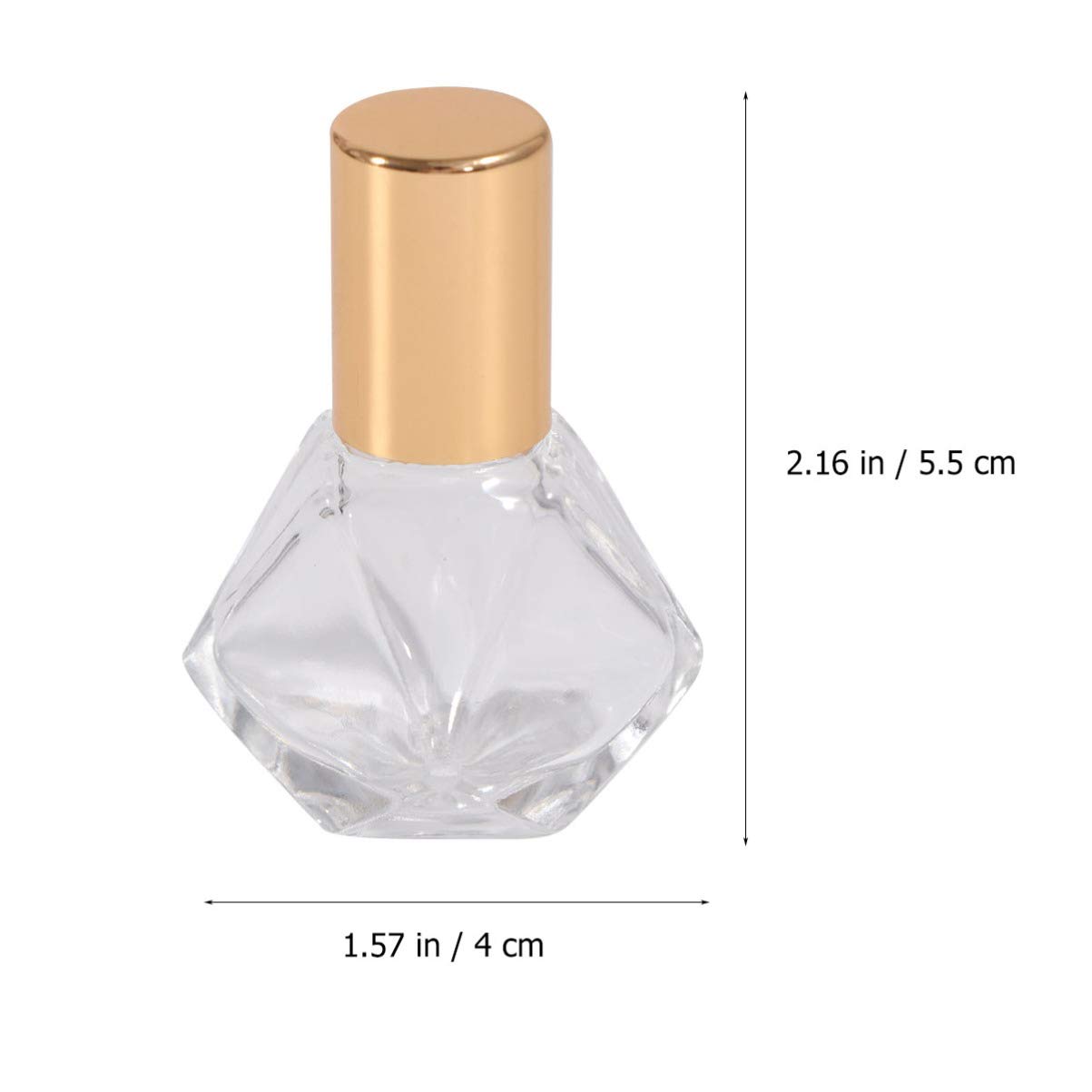 8Pcs Refillable 5ML Glass Roller Bottles for Essential Oils, Perfume & Cosmetics - Includes Funnel & Dropper - Perfect for Aromatherapy, DIY Skincare & Travel Size Liquids