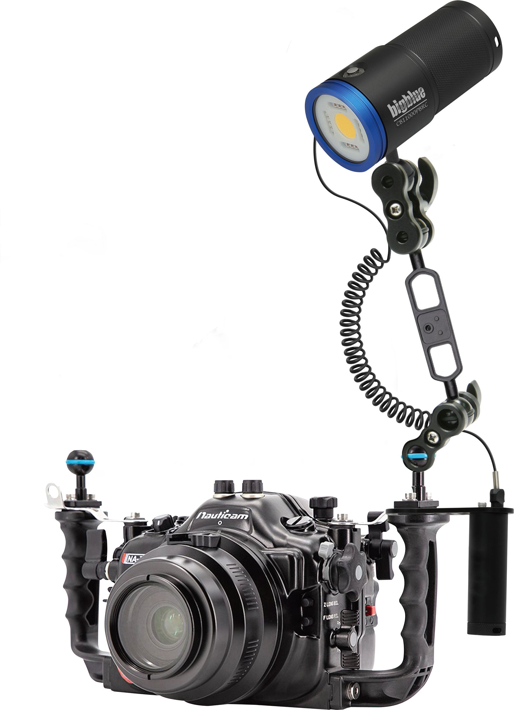 BigBlue 11,000 Lumen Professional Video Lighting Kit with RC Remote - Adjustable Warm White, Red & Blue LED Modes for Photography, Film Making and Studio Production