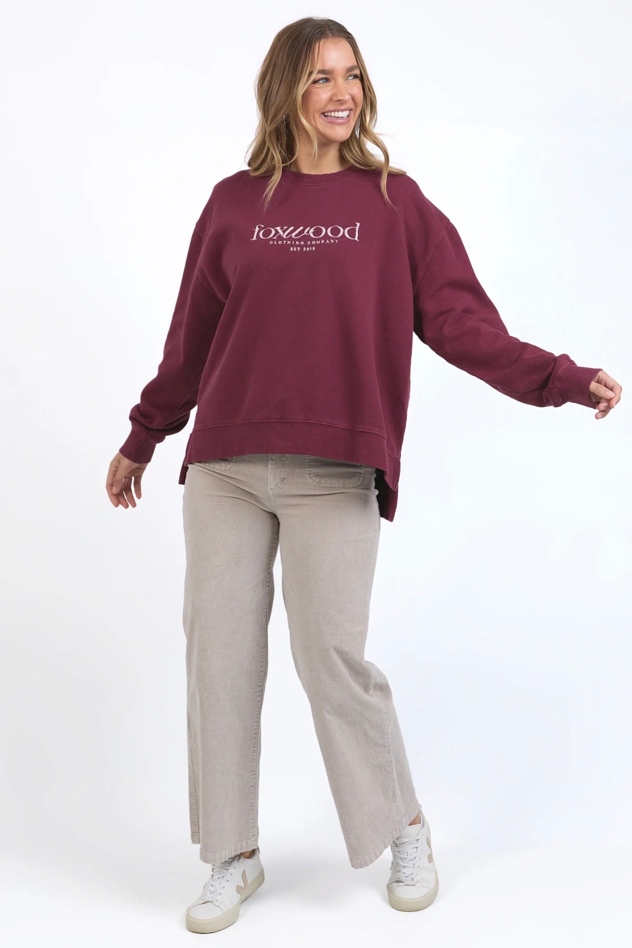 Berry Logo Crew Sweatshirt - Soft Cotton Pullover Hoodie for Men & Women - Perfect for Casual Wear, Street Style & Loungewear