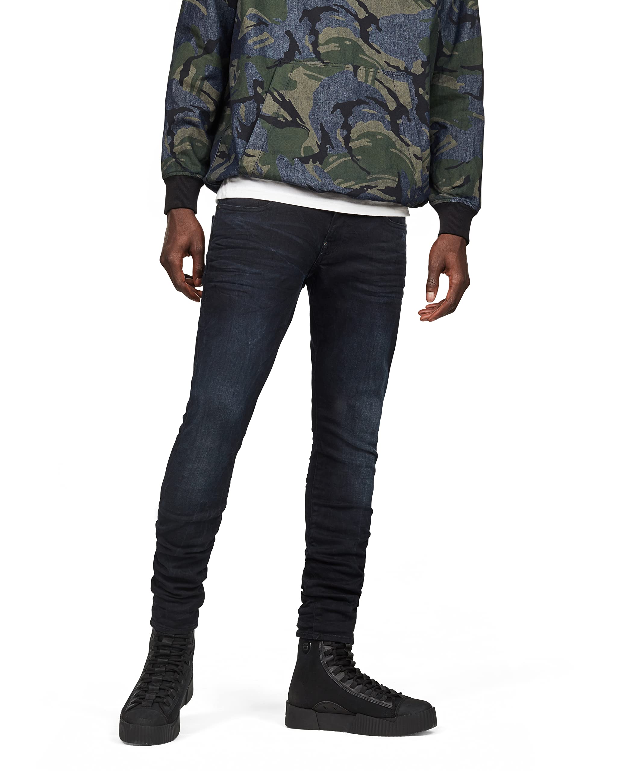 G-Star Raw Men's Revend Skinny Fit Jeans - Slim Stretch Denim Pants for Casual & Night Out | Perfect for Urban Style & Everyday Wear