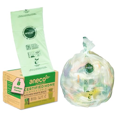 8 GAL (Flat Top Bags, 50 Count)
