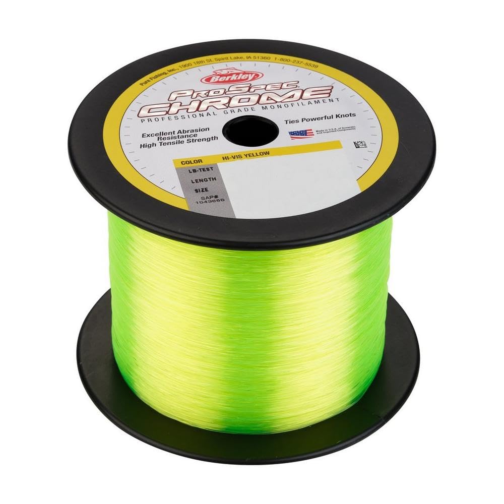 Berkley ProSpec Monofilament Fishing Line - Premium Strength & Low Memory for Freshwater & Saltwater Angling | Ideal for Bass, Trout & Walleye Fishing