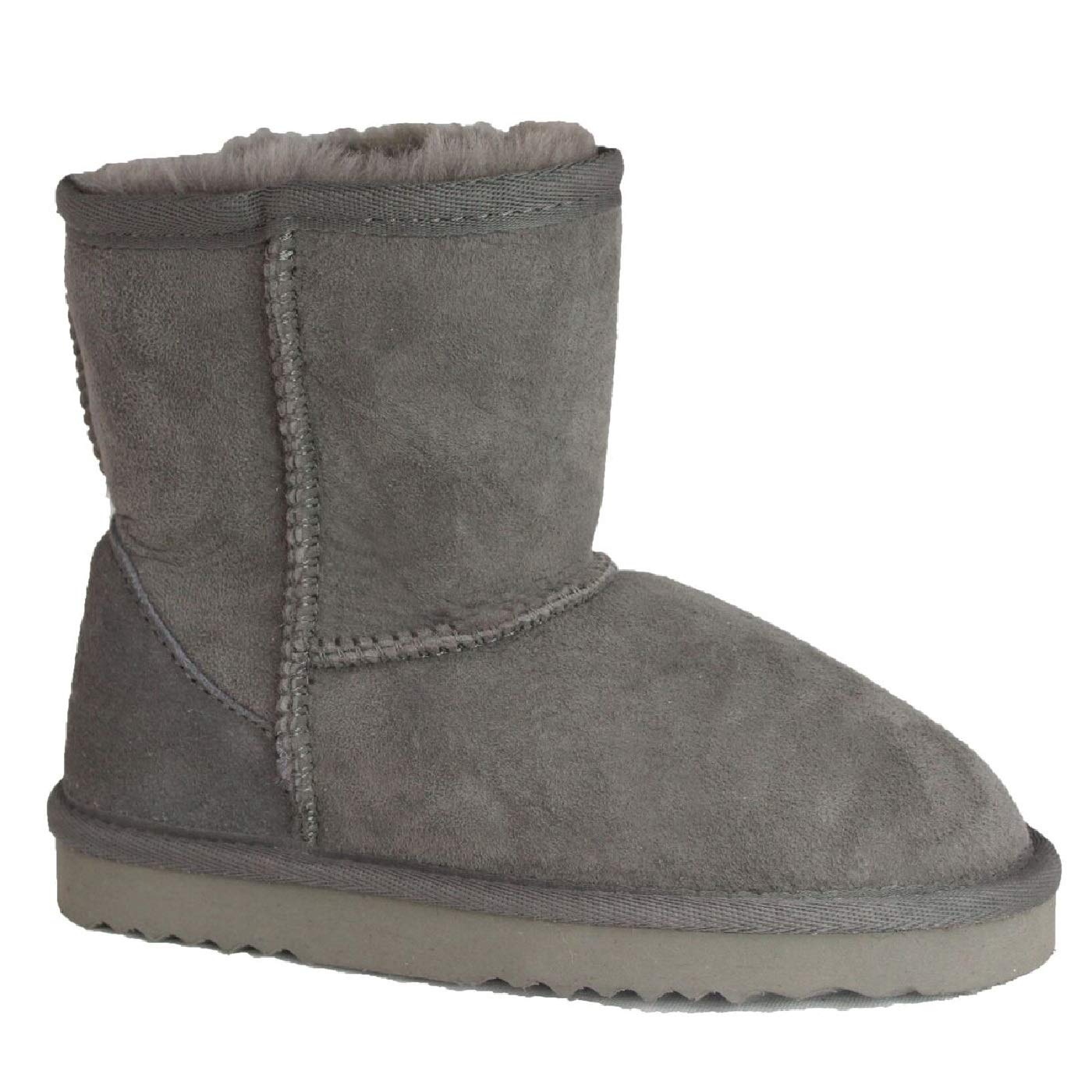Kids' Charlie Sheepskin Boots - Warm & Cozy Winter Boots for Boys & Girls - Perfect for Snow, Outdoor Play & Cold Weather Adventures