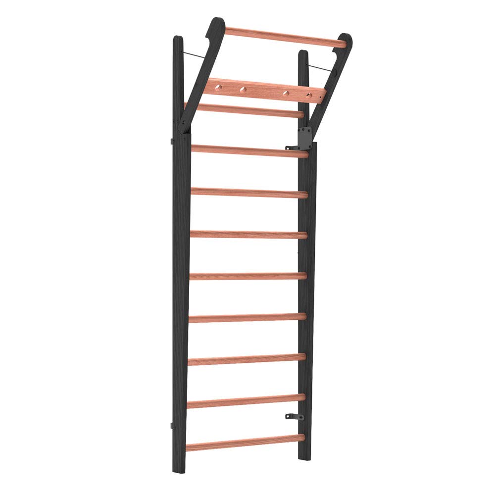 WallBar - Premium 10-Piece Wall Mounted Pull Up Bar Set for Home Gym, Strength Training & Fitness Workouts - Perfect for Garage, Bedroom or Outdoor Use