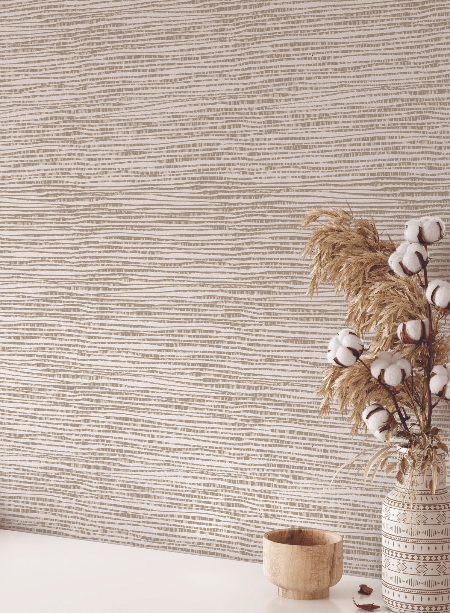 Stylish Catalogne Wallpaper - Premium Self-Adhesive Peel and Stick Wallpaper for Home Decor, Living Room, Bedroom & Office - Easy to Install & Remove