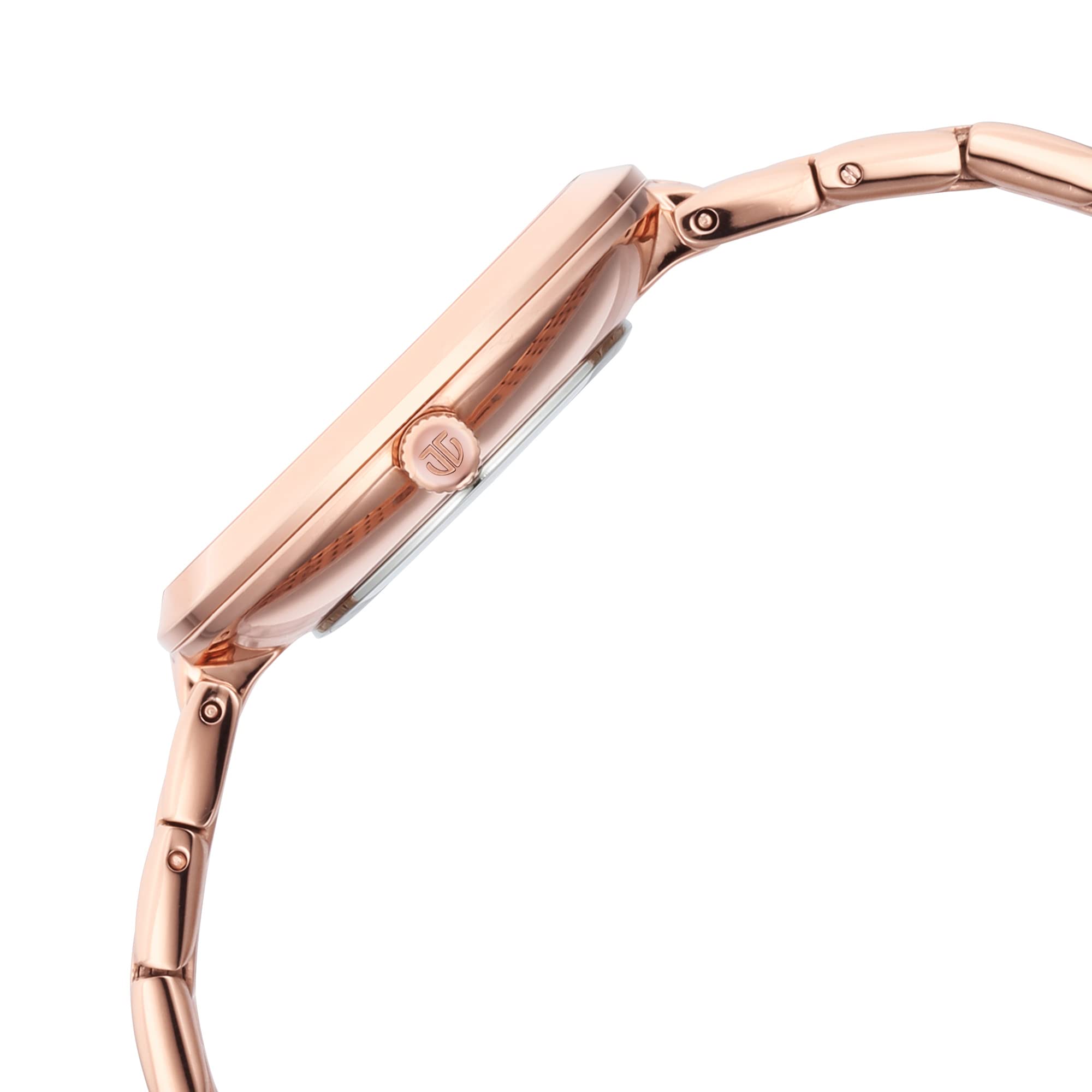 Titan Women's Rose Gold Stainless Steel Watch - Elegant Analogue Dial & Band for Casual, Office & Special Occasions