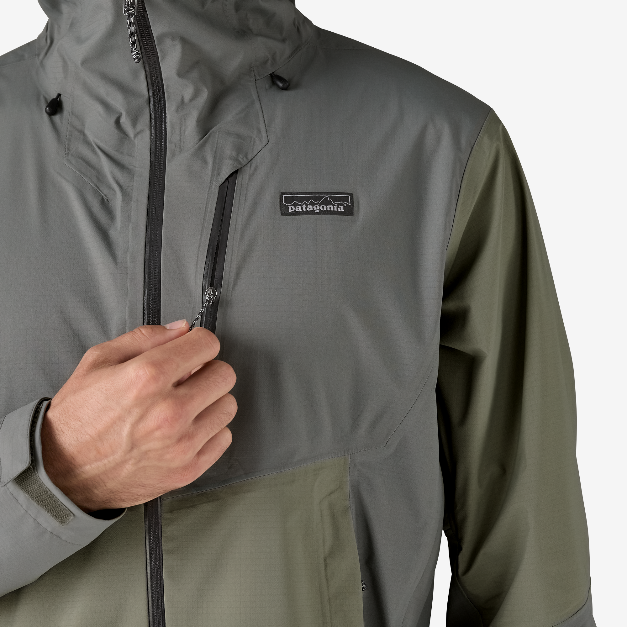 Men's Waterproof Granite Crest Rain Jacket - Lightweight Windbreaker for Hiking, Camping & Outdoor Adventures