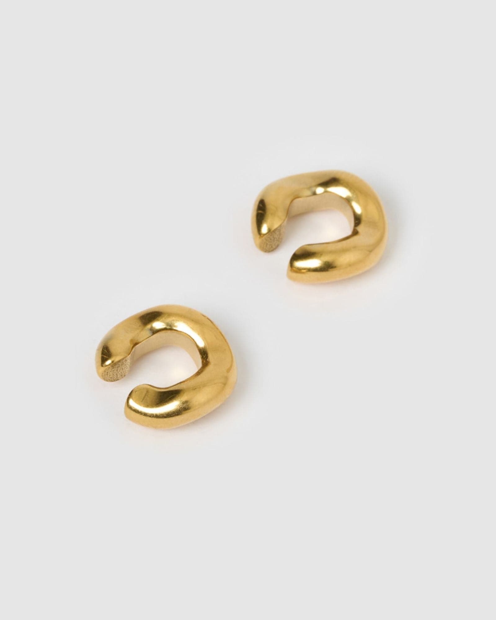 Izoa Bella Gold Ear Cuff Set - Elegant Non-Piercing Earrings for Women, Perfect for Parties, Weddings & Everyday Wear