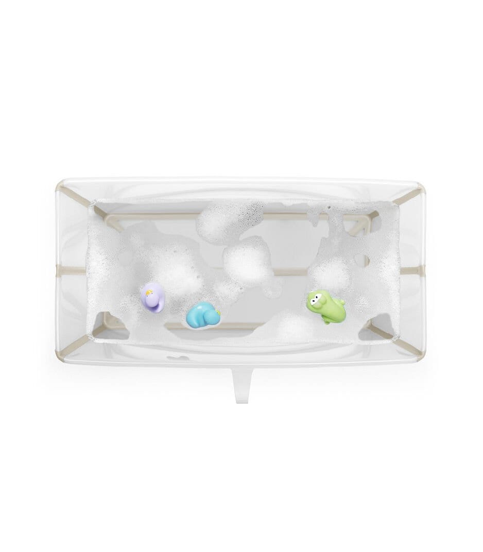 Stokke Flexi Bath® Baby Bathtub with Stand - Foldable & Portable Infant Tub for Newborns to Toddlers - Perfect for Home, Travel & Outdoor Use
