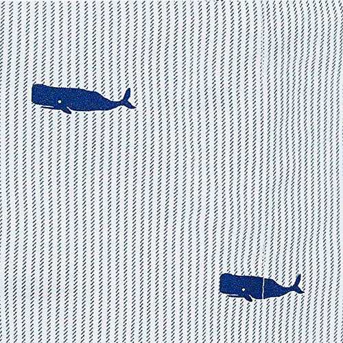 Whale Stripe Blue/White