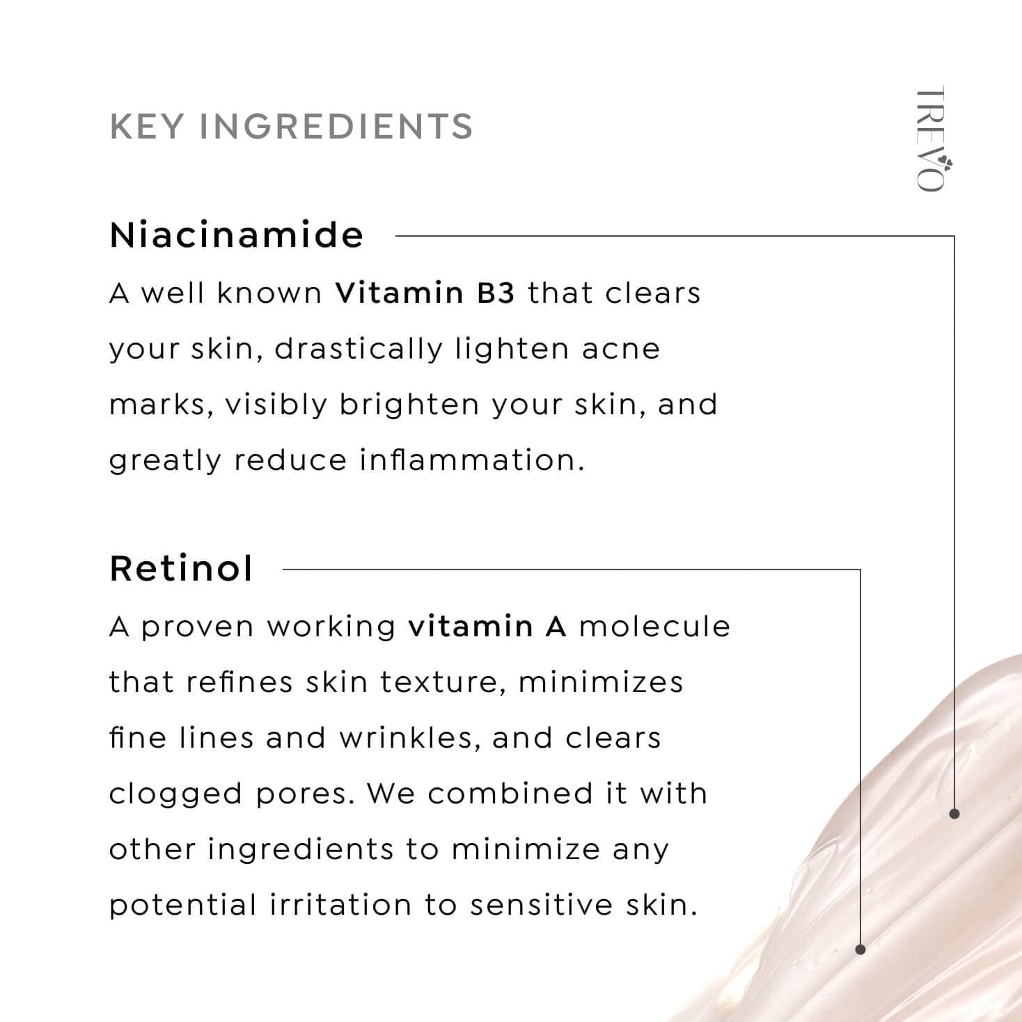 Trevo Brightening Day Cream with Stabilized Vitamin C & Hydrating Firming Night Cream with Retinol - Anti-Aging Skincare Set for Day & Night Use - Perfect for Dry, Dull Skin & Wrinkle Reduction