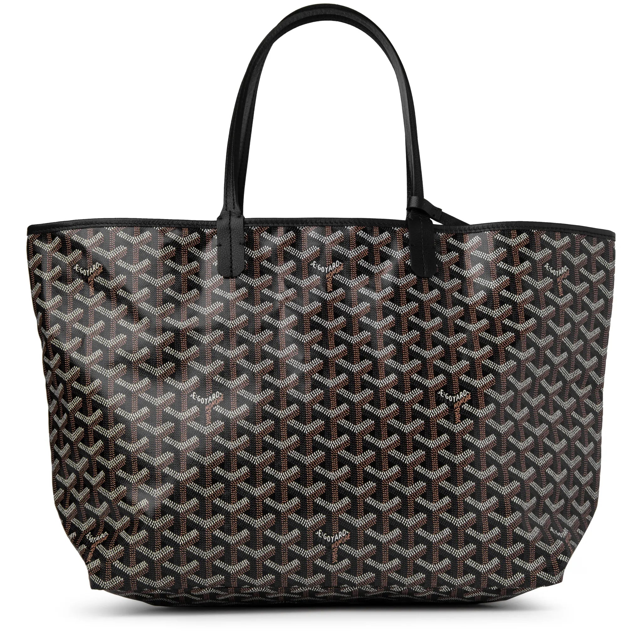 Goyard Saint Louis PM Tote Bag - Luxury Black Leather Handbag for Women | Perfect for Work, Travel & Everyday Use