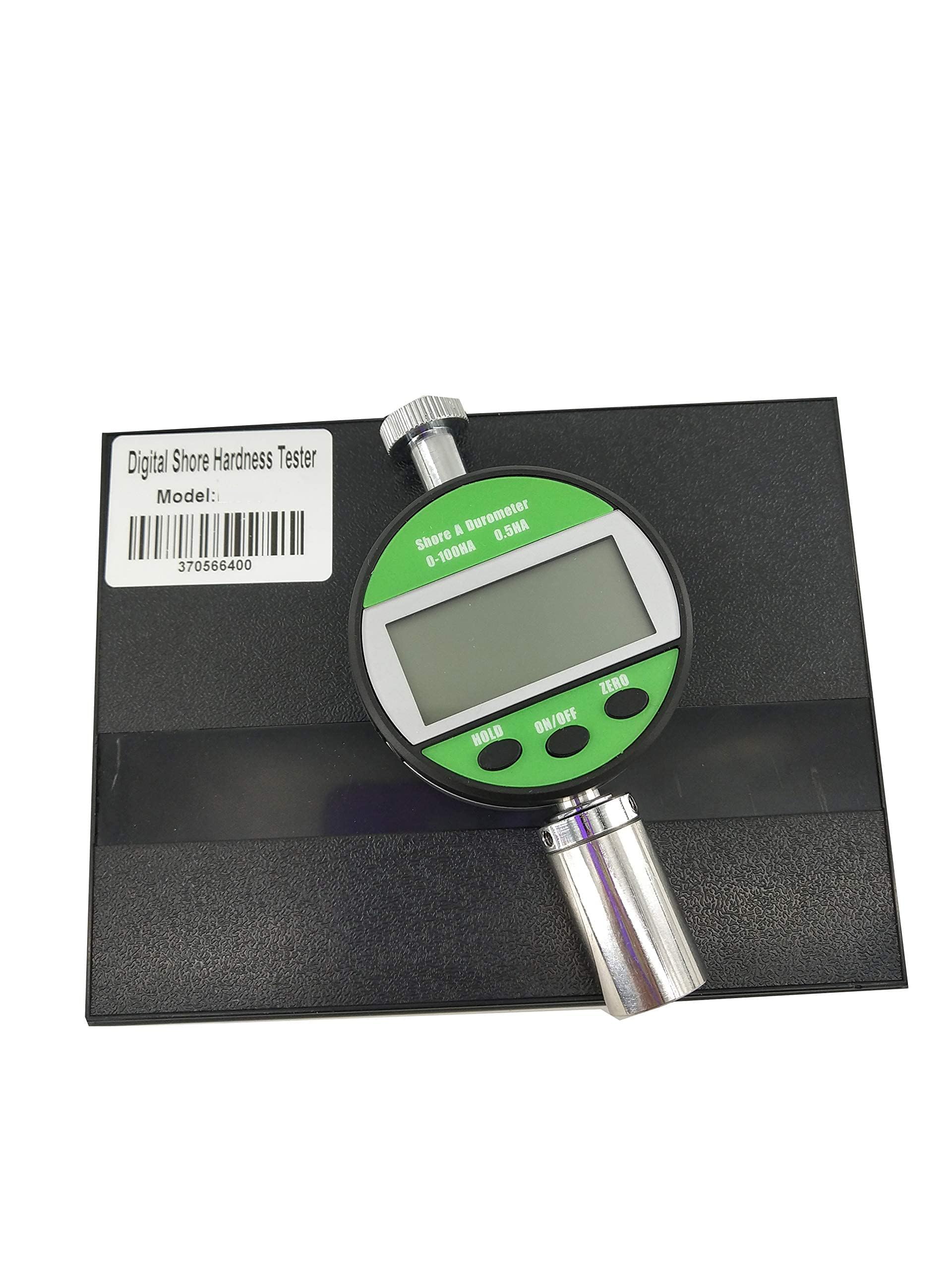 Digital Shore A Hardness Tester - Portable Durometer for Rubber, Plastic, Leather & Wax | Accurate Material Hardness Measurement Tool for Industrial & Laboratory Use