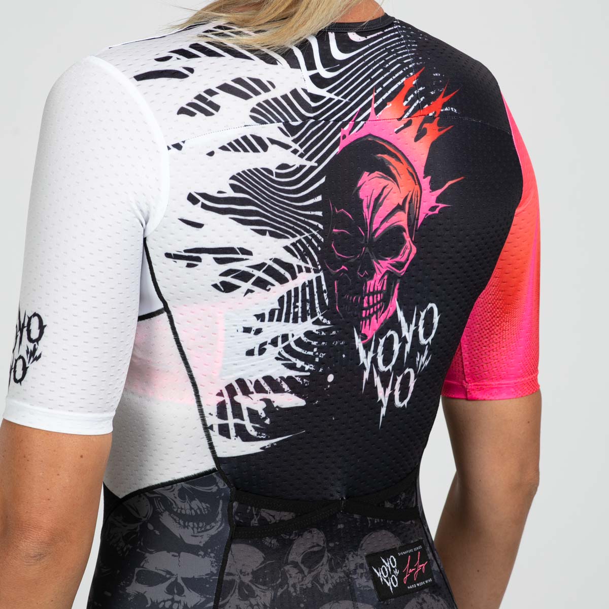 Women's Limited Edition Tri Aero FZ Racing Suit - High Performance Dark Side Motorbike Gear for Track Racing & Motorcycle Sports