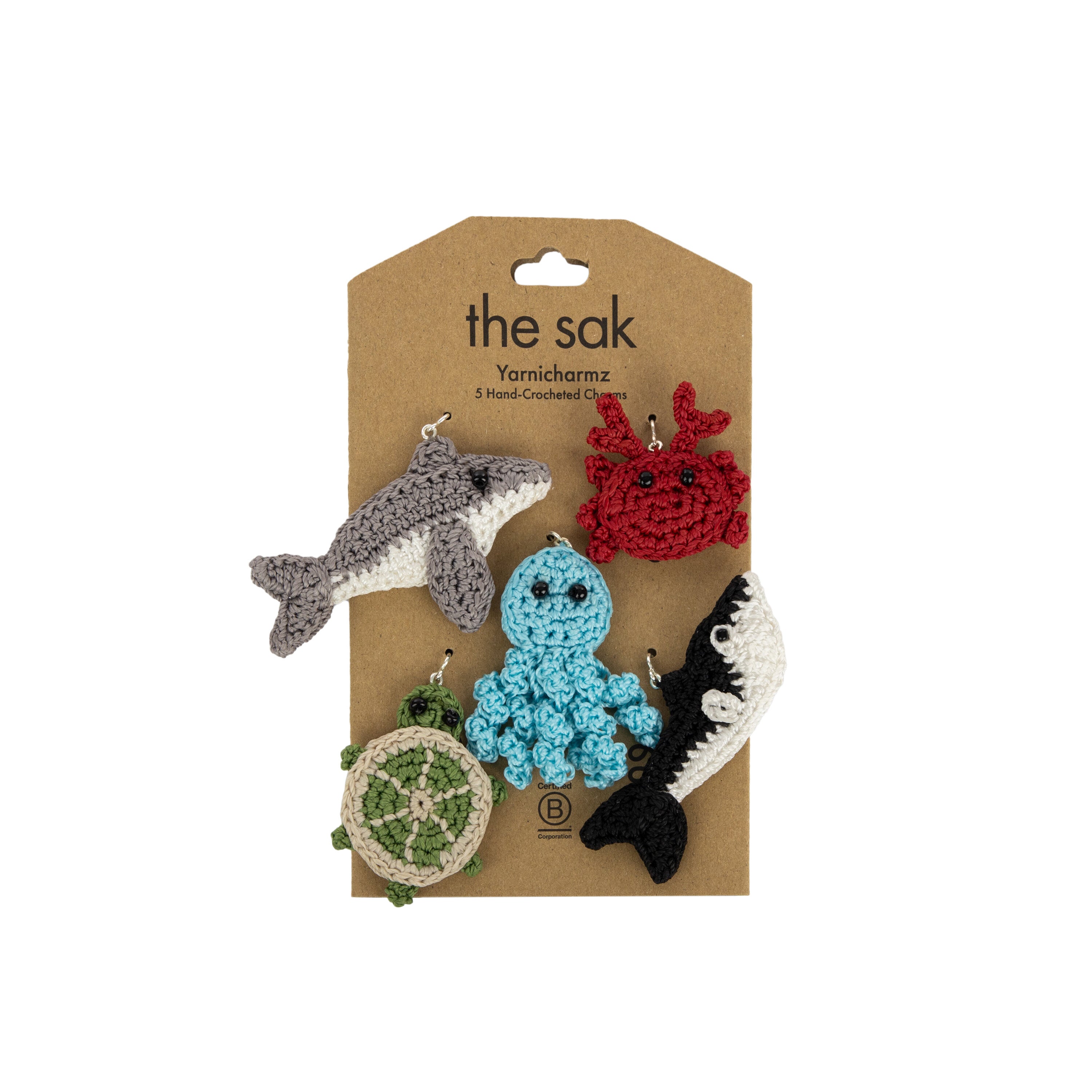 Yarnicharmz 5 Pack - Premium Quality Yarn Charms for Knitting & Crocheting - Perfect for DIY Crafts, Scrapbooking, and Jewelry Making