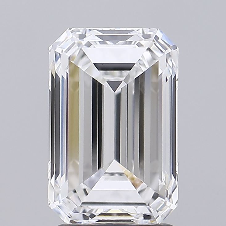 2.76 Carat D Color VS1 Clarity Emerald Cut Lab-Grown Diamond - Perfect for Engagement Rings & Luxury Jewelry