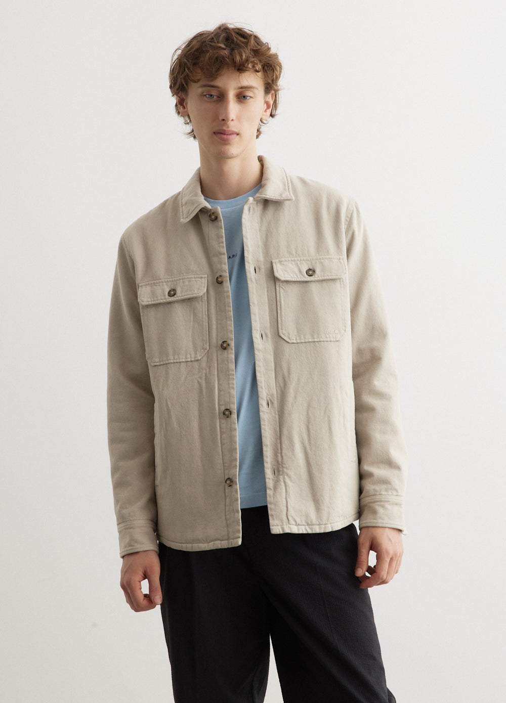 Alessio Bae Taupe Blouson Jacket H02899Bae - Stylish & Comfortable Outerwear for Casual Wear & Everyday Fashion