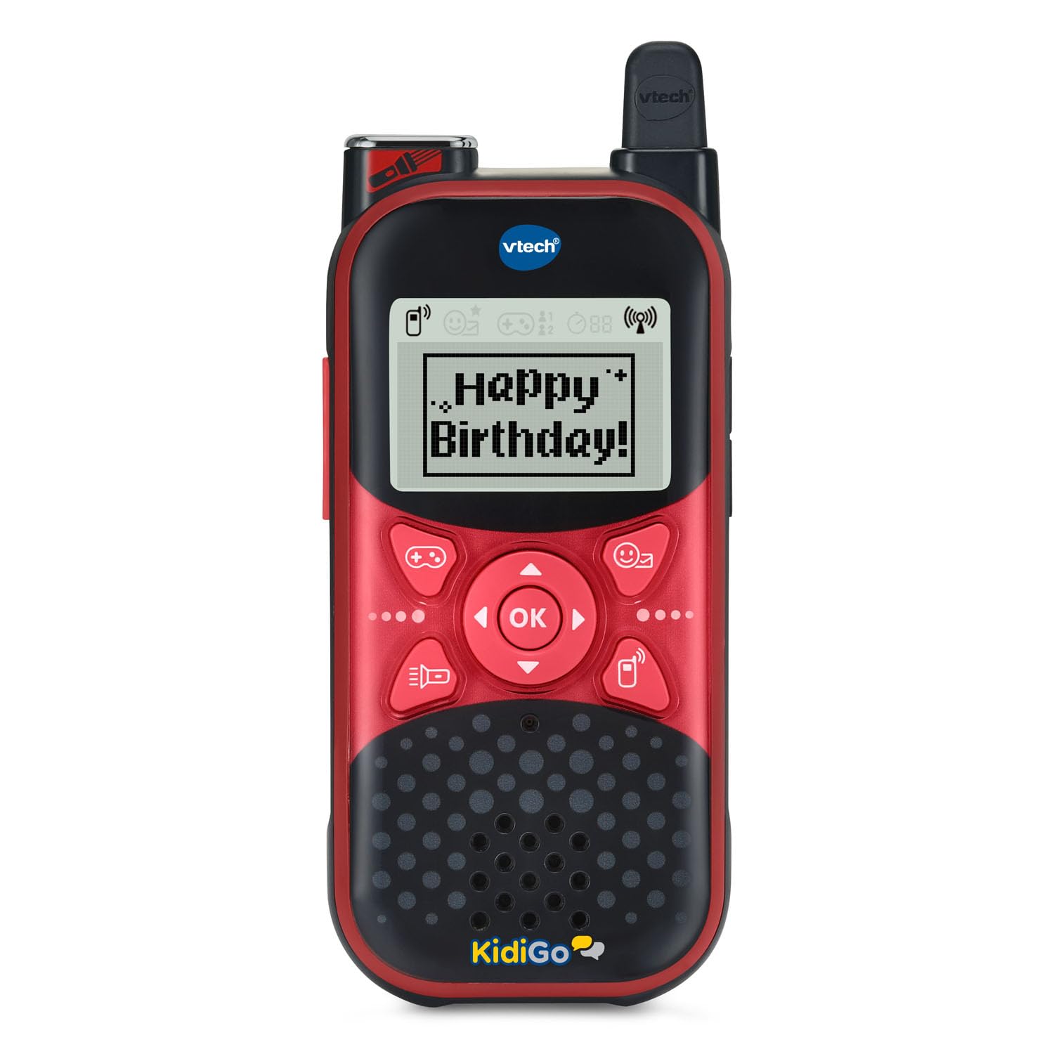 VTech KidiGo Walkie Talkies DX for Kids Ages 4+ | Long Range Children's Walkie Talkie Set with 2 Radios, 3 Channels & Clear Sound | Perfect for Outdoor Adventures, Camping & Backyard Play