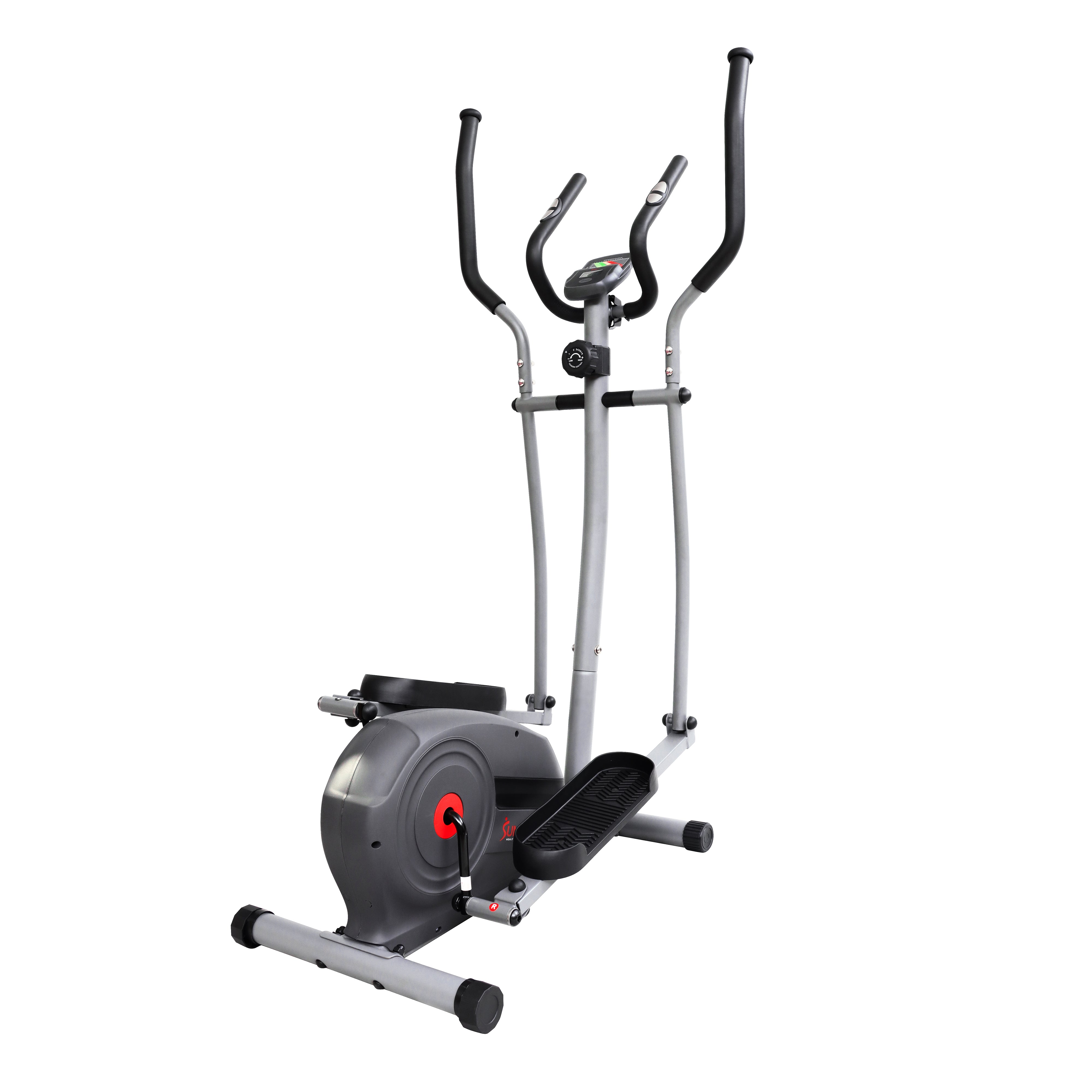 Smart Magnetic Elliptical Machine with SunnyFit® App - Bluetooth Connected Home Gym Equipment for Cardio & Full Body Workout - Perfect for Small Spaces & Home Fitness