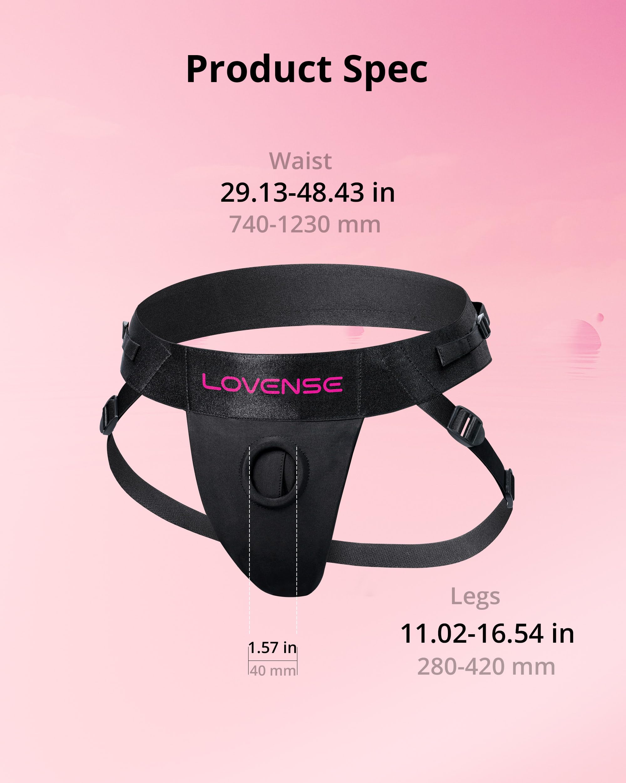 Adjustable Strapless Strap-On Harness for Women & Couples | Pegging Sex Toy