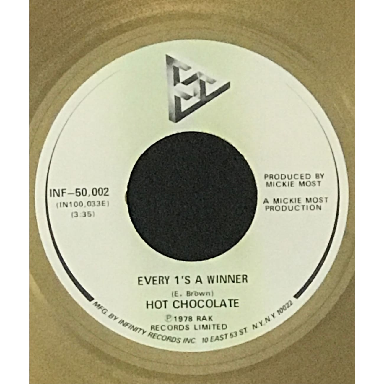 Hot Chocolate - Every 1's A Winner RIAA Gold Single Award Winning Song - Perfect for Parties, Relaxation & 70s Music Lovers