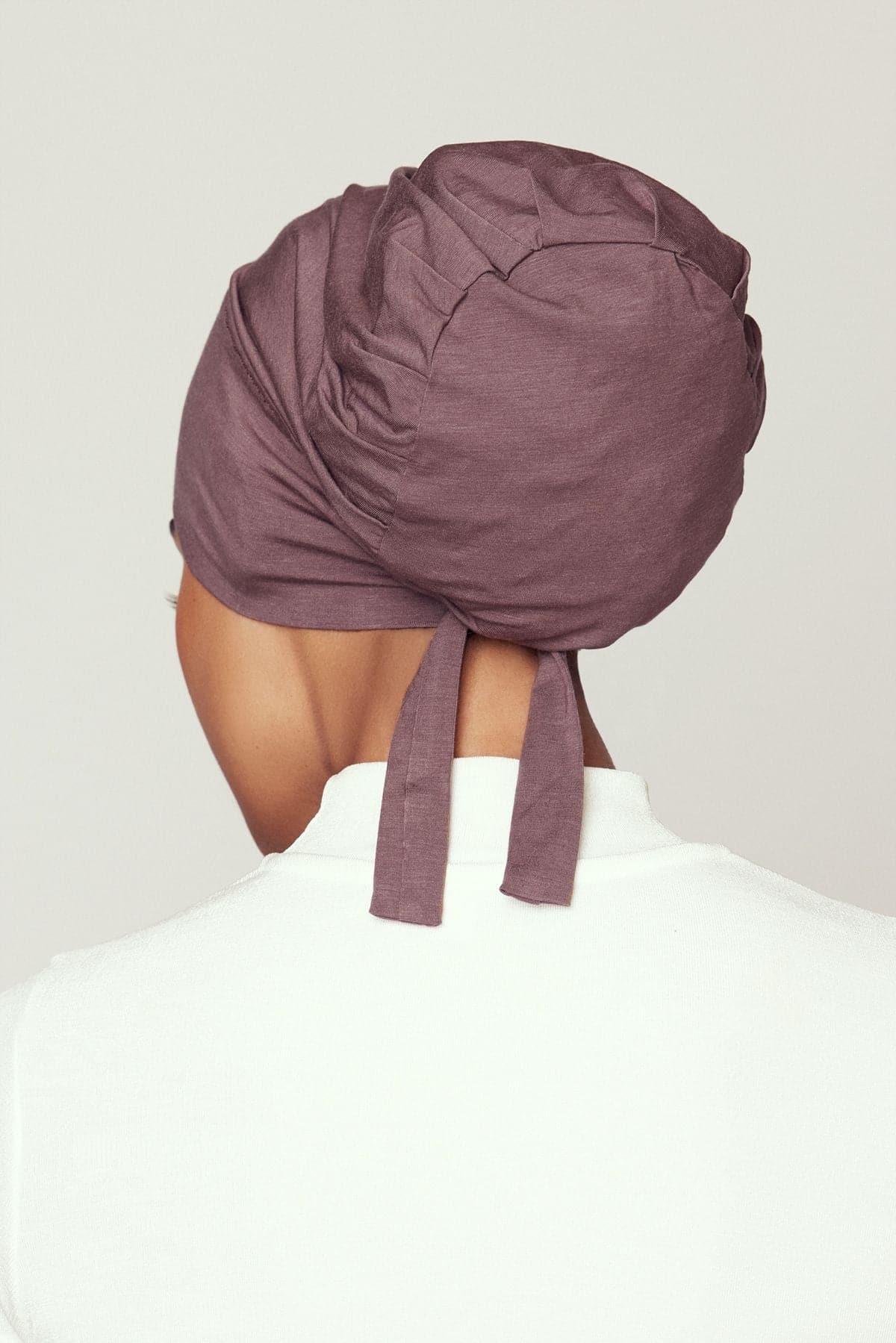 Noor Hijab Undercap - Breathable Muslim Headscarf Liner for Women - Mocha Brown - Perfect for Prayer, Work, and Daily Wear