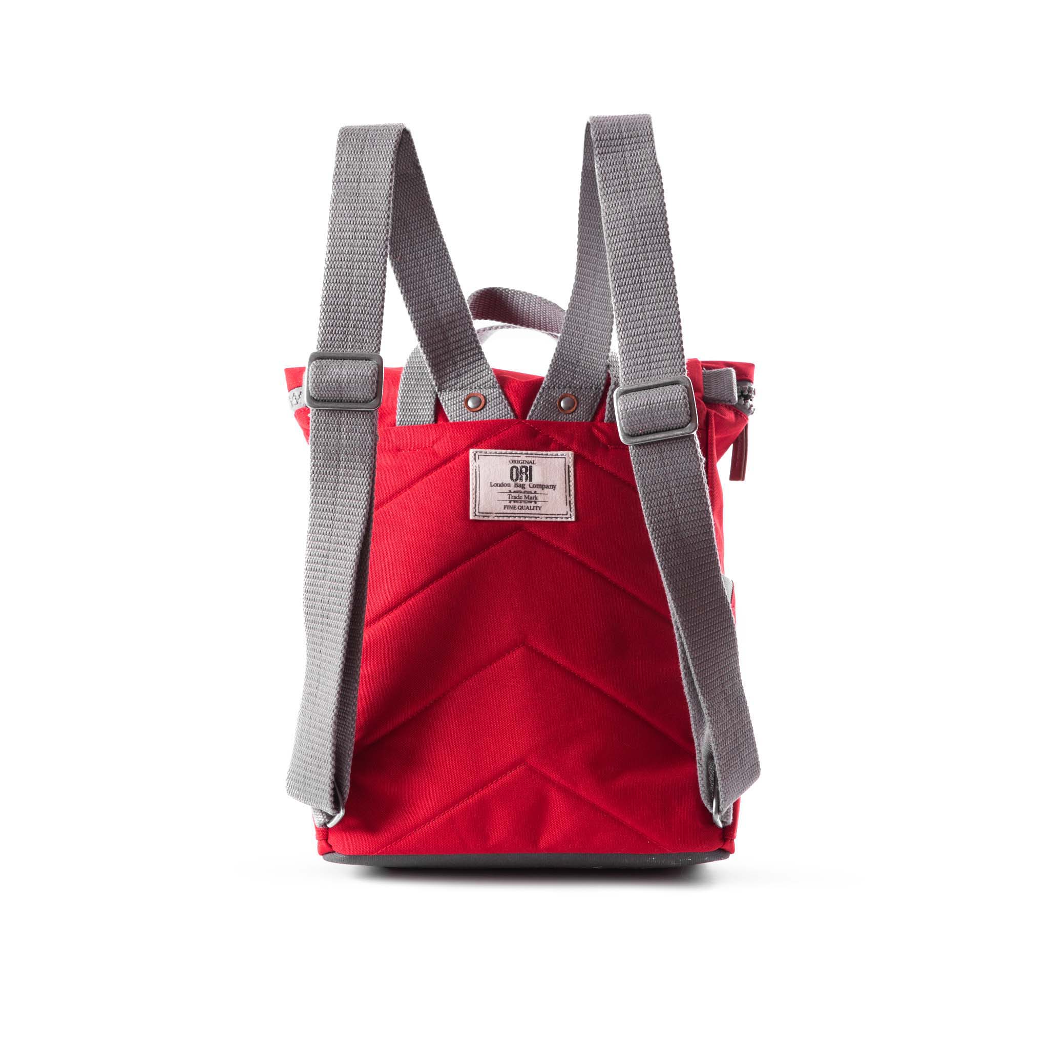 Finchley A Mars Red Recycled Canvas Tote Bag - Eco-Friendly & Stylish for Work, Travel, and Shopping