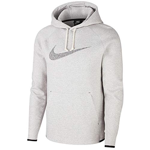 Nike Men's Hoodie Sweatshirt - Lightweight, Comfortable Pullover for Casual Wear, Running & Gym - Black, Size M