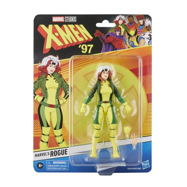 X Men '97 Marvel Legends Rogue Action Figure - Collectible 6-Inch Superhero Toy for Fans & Display - Perfect for Gifts, Cosplay, and Marvel Collections