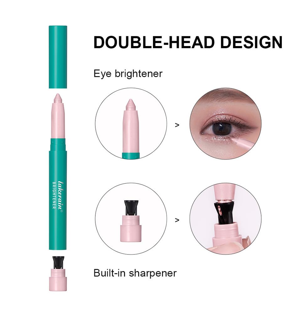 Waterproof Eyeshadow Stick - Thrive Eye Shadow Brightener Stick with Glitter & Shimmer, Long Lasting Cream Eyeshadow Makeup for Day & Night (Mauve Taupe Shimmer) | Perfect for Parties, Weddings & Everyday Glam