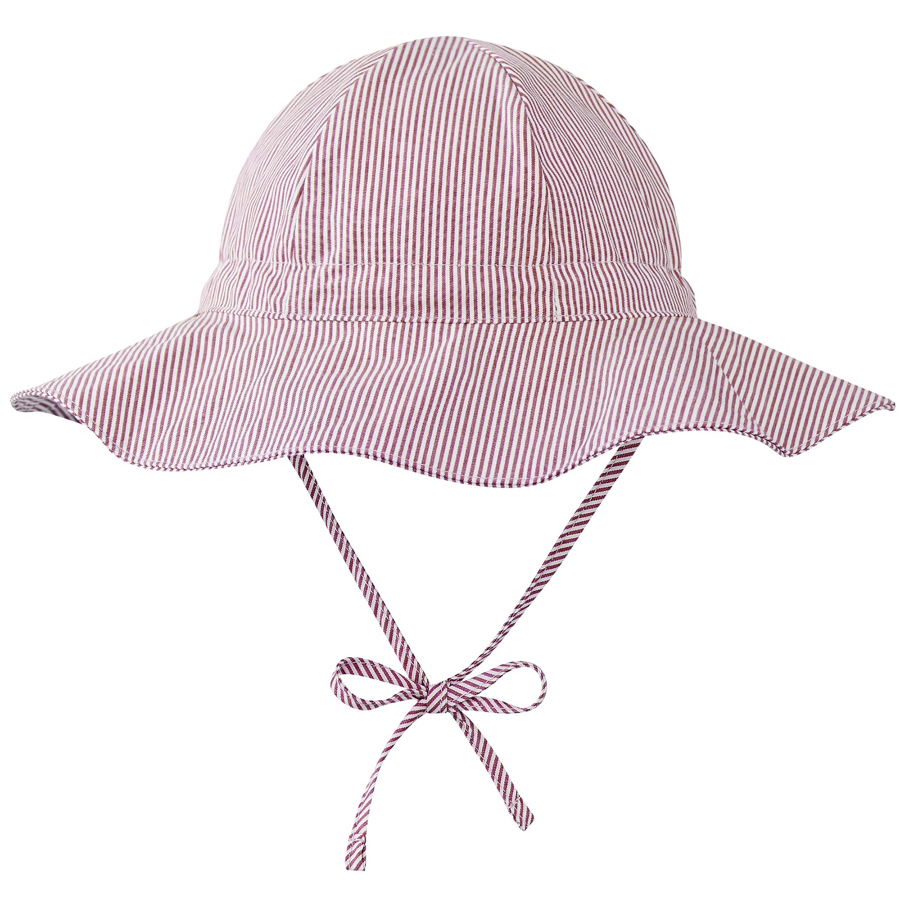 Zando UPF 50+ Baby Sun Hat - Wide Brim Toddler Bucket Hat for Boys & Girls 0-4T - UV Protection Infant Beach Hat for Outdoor Play, Park, and Summer Activities