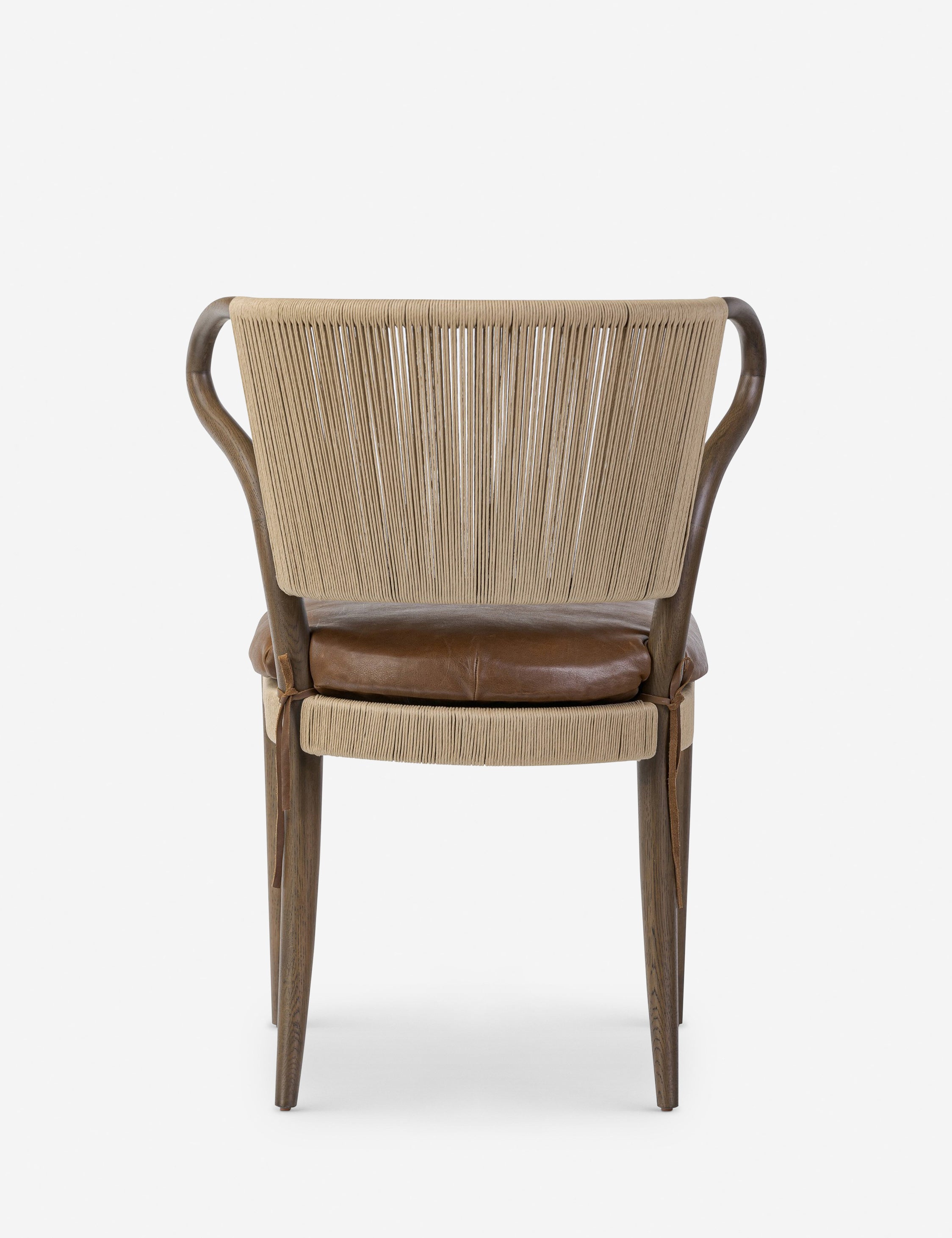 Amira Dining Chair by Amber Lewis x Four Hands - Modern Wooden Dining Chair for Kitchen, Dining Room & Home Decor - Perfect for Farmhouse, Scandinavian & Contemporary Interiors