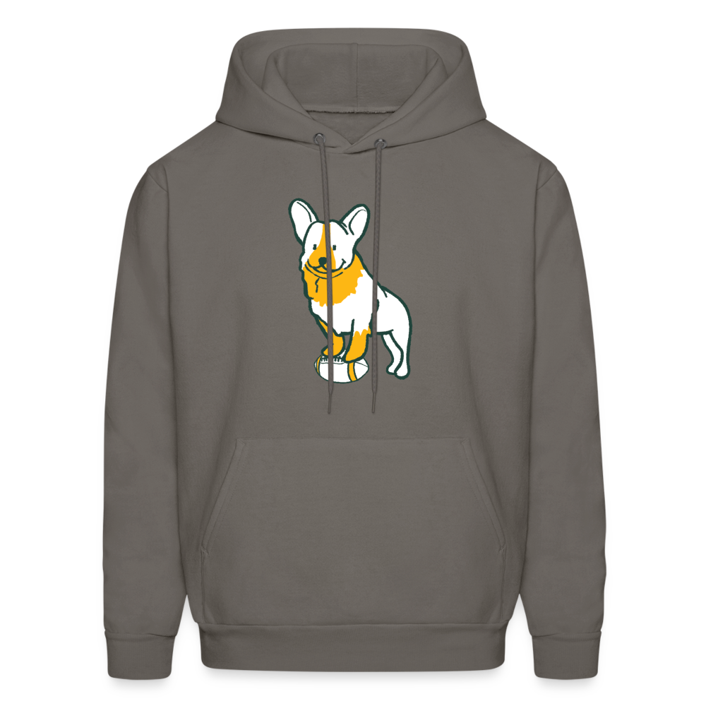 Puppy Love Classic Hoodie for Dogs - Cozy Fleece Pullover with Cute Paw Prints (Dark Colors) - Perfect for Winter Walks & Pet Photo Shoots