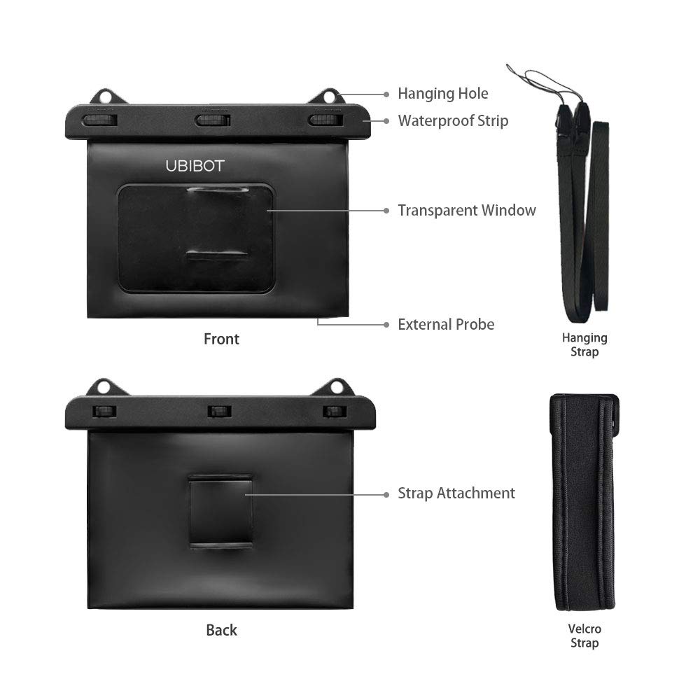 UbiBot Waterproof Outdoor Protective Cover - Durable Grill Controller Case for BBQ, Camping & Patio Use