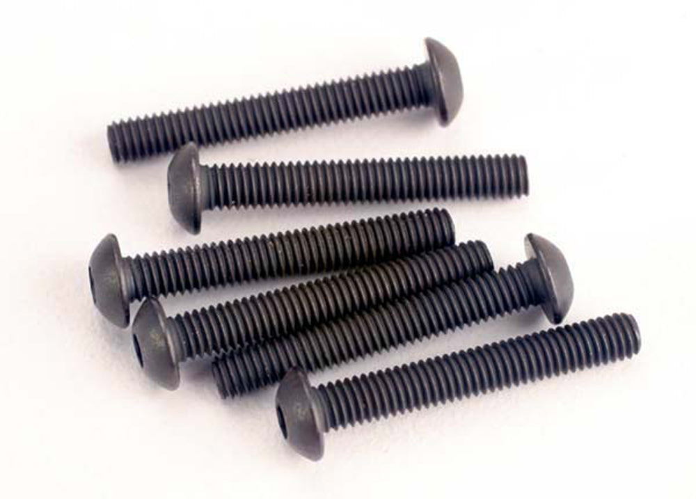 Stainless Steel Button Head Machine Screws 3x20mm (10-Pack) - Hex Socket Drive for DIY Projects, Furniture Assembly & Automotive Repair