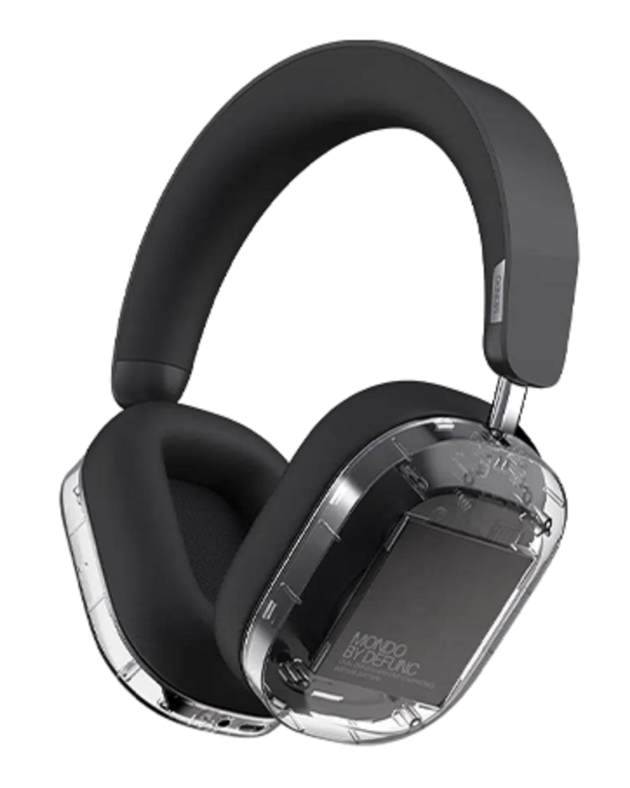 Defunc Mondo Wireless Over-Ear Dual Driver IPX4 Bluetooth 5.2 Headphones with 45H Playtime | Fast USB-C Charging | ENC Dual Mic Noise Canceling | Perfect for Workouts, Commuting & Home Office Use