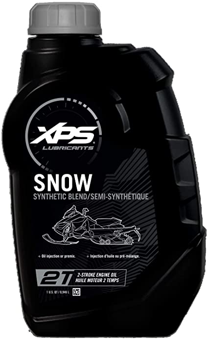 2T Snow Synthetic Blend Oil - Premium Synthetic Snowmobile & ATV Oil for Cold Weather Performance - Ideal for Winter Riding & Off-Road Adventures