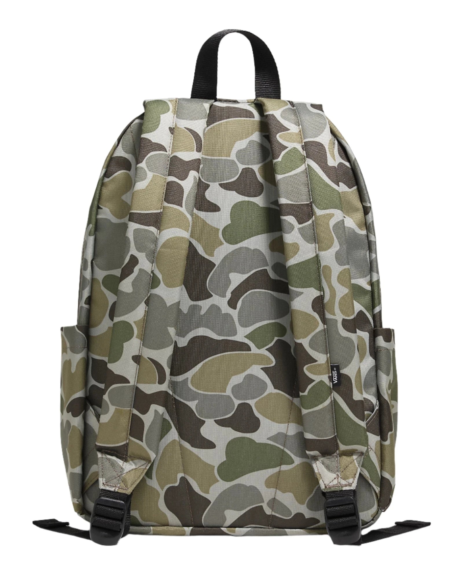 VANS Old Skool Grom Backpack - Loden Green School Backpack for Teens & Adults | Durable Water-Resistant Daypack for School, Work & Travel