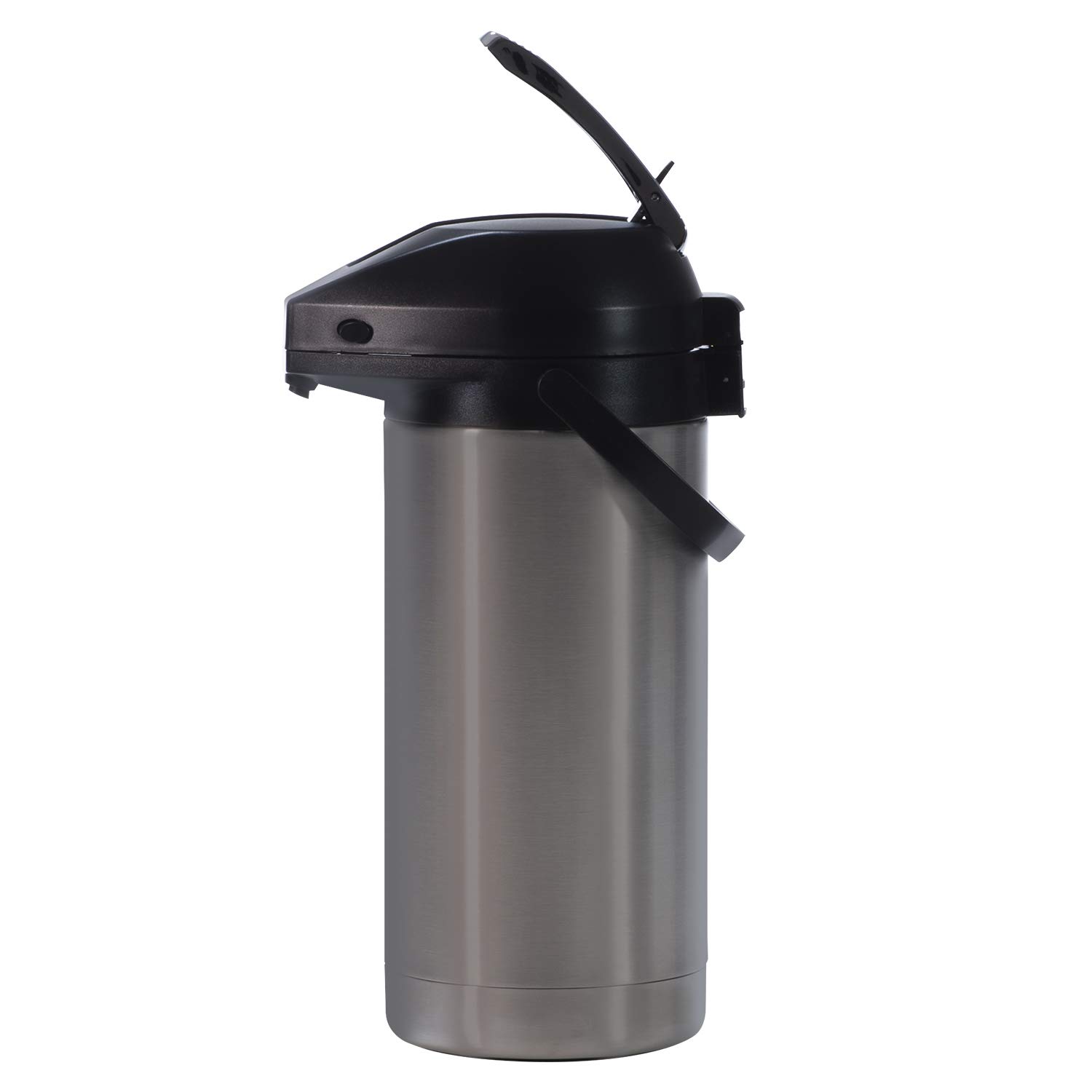 Bunn 3.8 Liter Stainless Steel Airpot Coffee Dispenser with Nestle Coffee-Mate Original Liquid Creamer Singles (360 Count) - Non-Dairy, No Refrigeration Needed for Offices, Cafes, and Events