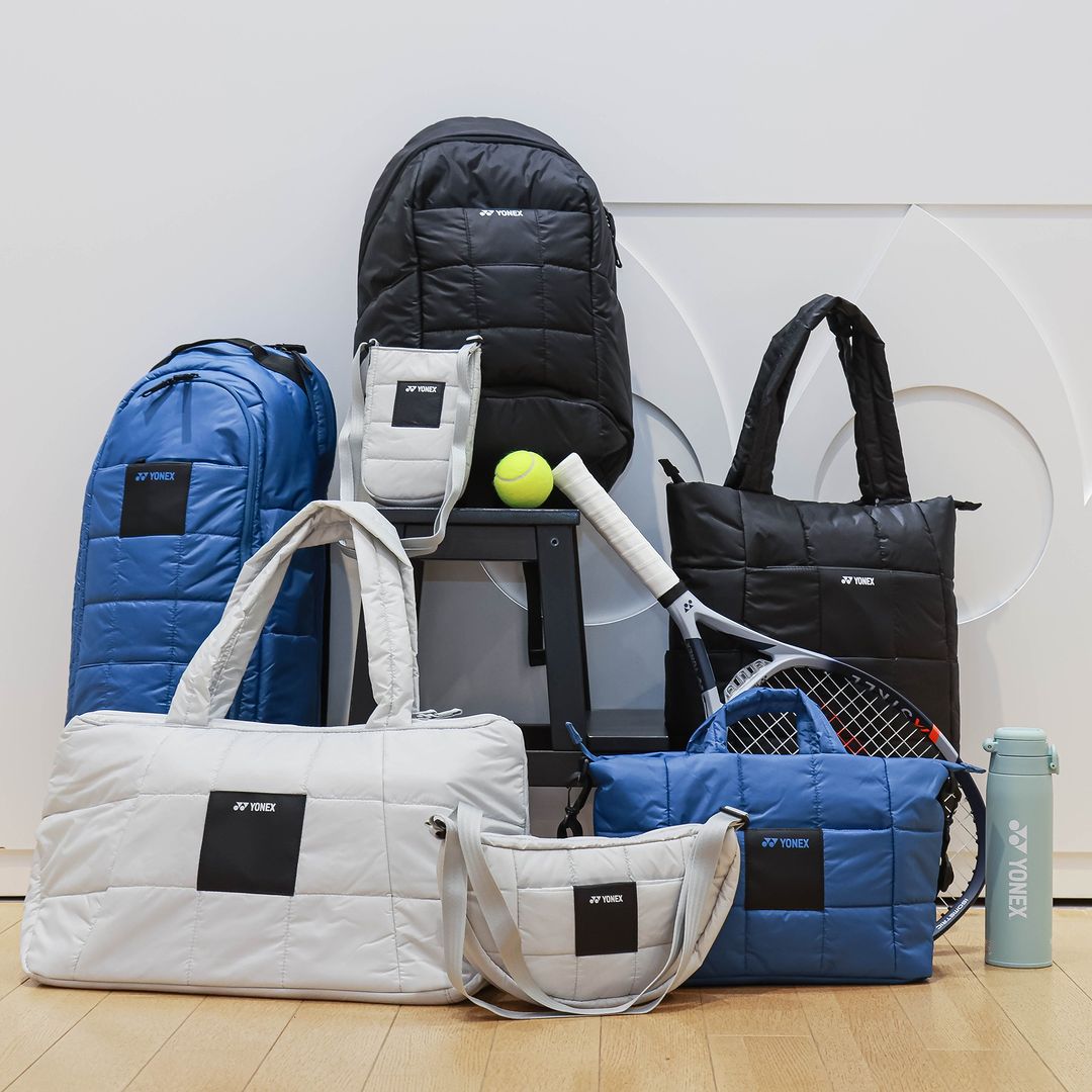 Yonex Compact Tote Bag BAG2461 - Lightweight Sports Tote for Tennis & Badminton Gear - Smoke Blue - Perfect for Gym, Travel & Daily Use