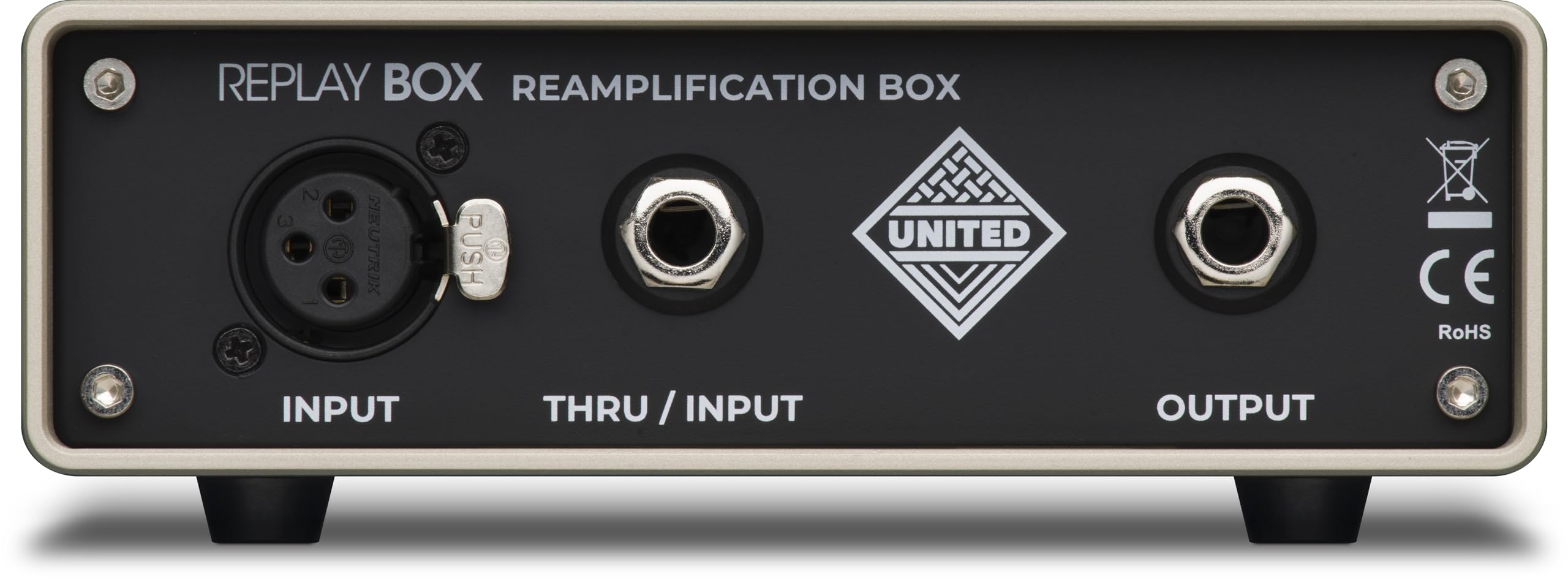 United Studio Technologies Replay Box - Professional Dual Transformer Reamplification Box for Guitar & Bass - Perfect for Studio Recording & Live Performances