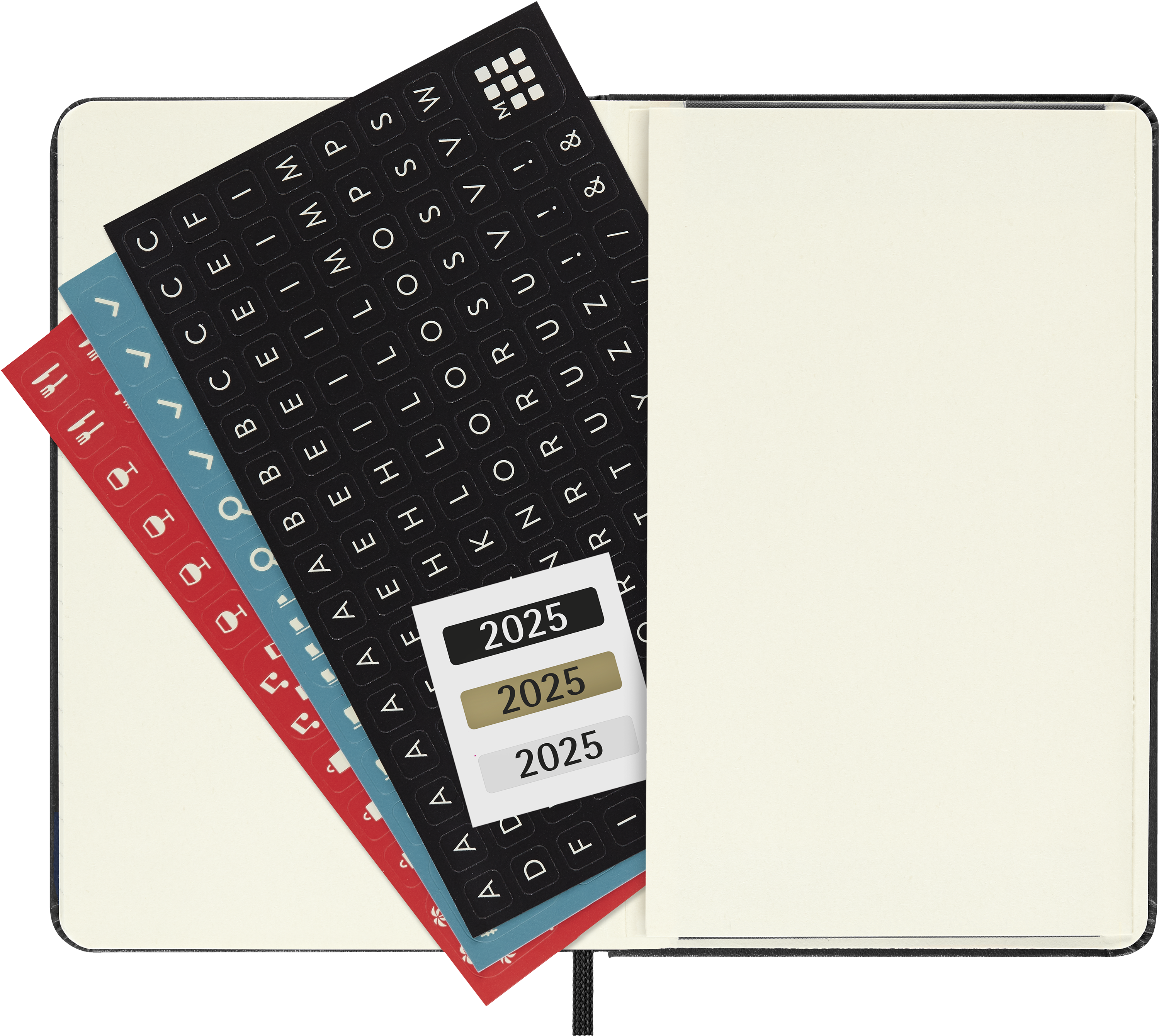2025 Moleskine Pocket Diary - 90mm x 140mm Hard Cover Weekly Planner with Notes Section, Black | Perfect for On-the-Go Scheduling, Journaling & Daily Organization