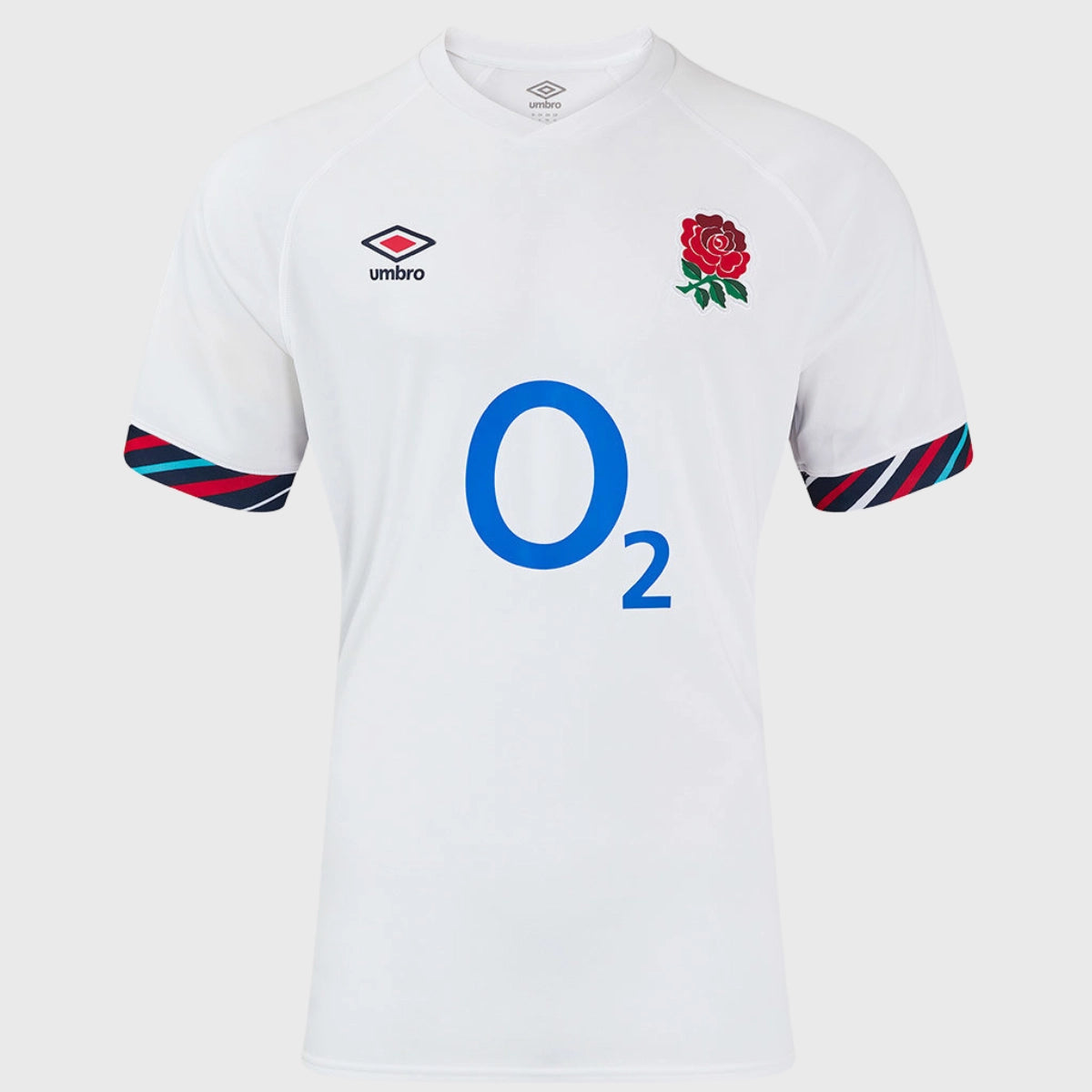 Umbro England Men's Home Replica Rugby Shirt 2024/25 - Official Football Jersey for Fans & Players - Perfect for Matchdays, Training & Casual Wear