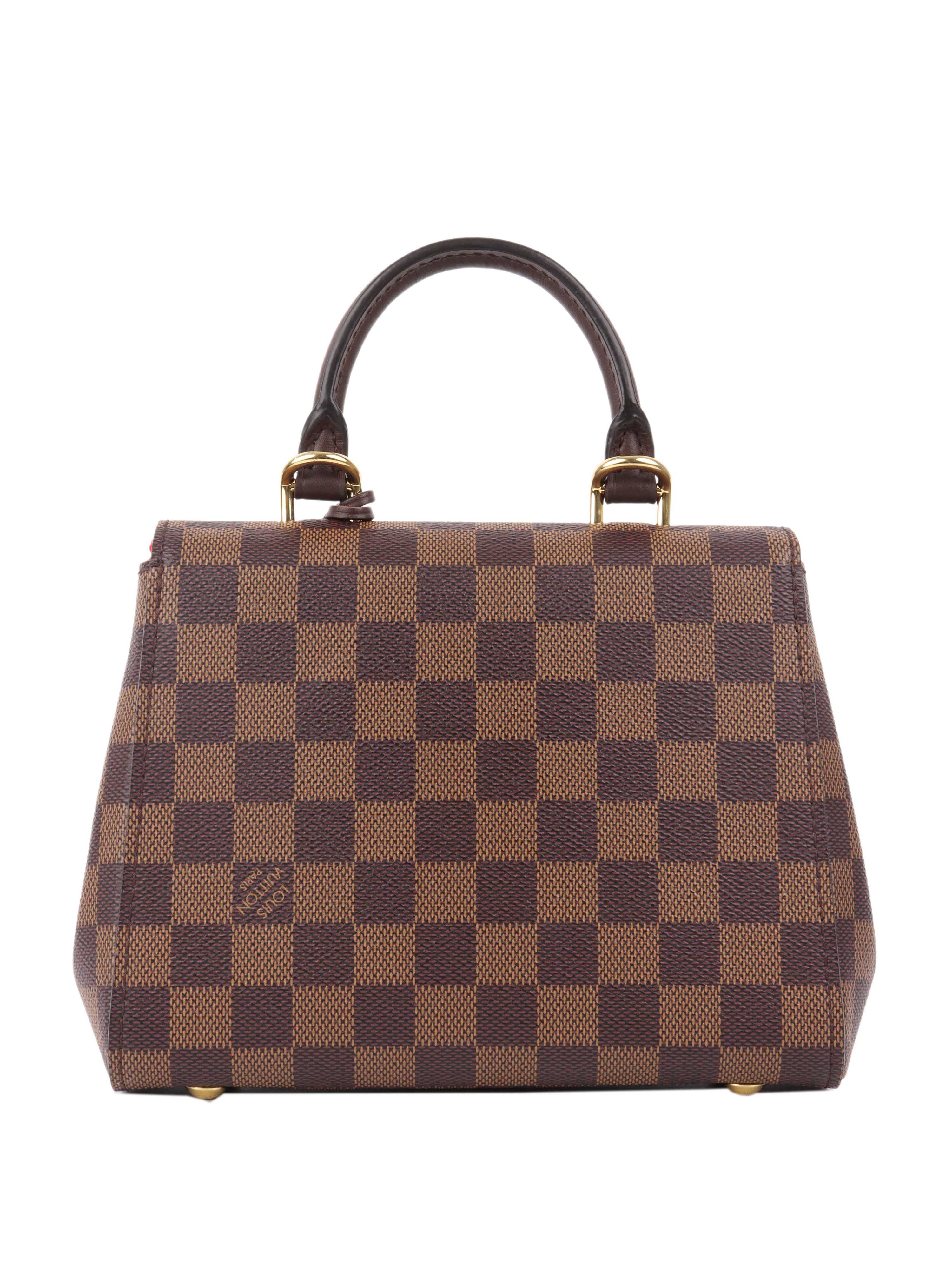 Louis Vuitton Damier Ebene Mini Cluny Crossbody Bag - Luxury Leather Handbag for Women, Perfect for Everyday Use & Special Occasions
