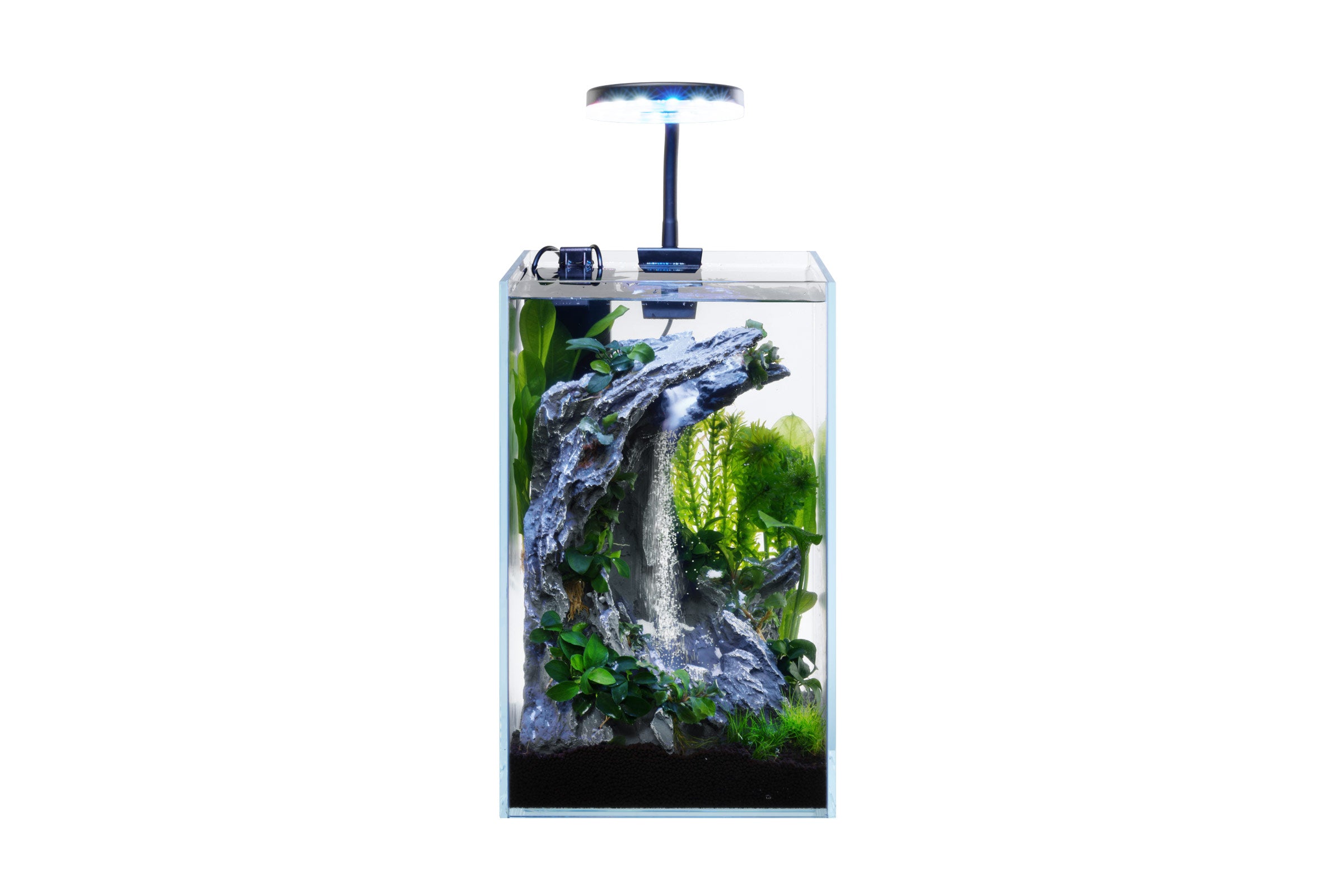 Aqua Worx Sand Waterfall Aquarium Kit A2 - Decorative Fish Tank Waterfall with Natural Sand Flow for Home & Office Aquascaping