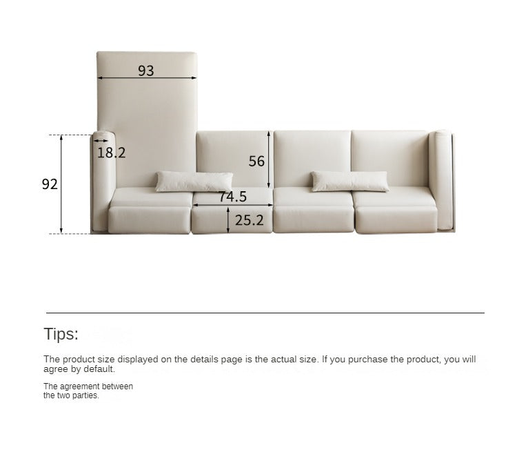 Luxury Oak Solid Wood Modern Fabric Sofa - Elegant Living Room Furniture for Home & Office Comfort