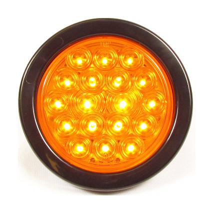 Fortpro 4 Round LED Light with 18 LEDs - Bright Energy-Efficient Lighting for Home, Garage, Workshop, and Outdoor Use